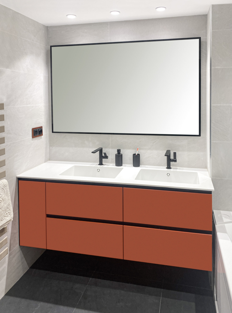 Mueble de baño a medida Orange